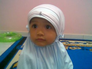 Tudung Kanak-kanak : White