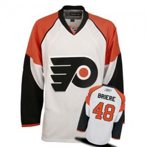DANIEL BRIERE WHITE PHILADELPHIA FLYERS JERSEY SIZE MEDIUM