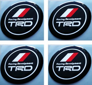 Hub Cap stickers 50mm. (4pcs.)