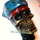 BLUE CAP SKULL Shift Knob