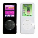 MP4 Player 4GB, 1.8-inch LCD, Stylish Thin Design