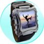 Metallic 1.5 Inch OLED MP4 Watch Player - 2GB