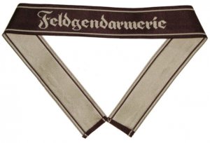 Feldgendarmerie Cuff Title - BeVo - 10pcs