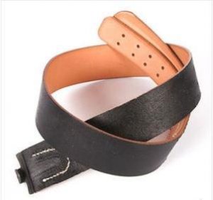 WWII German Leather Belt - Reproduction