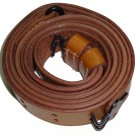 U.S. Springfield Rifle WWI 1907 Pattern Leather Sling (Metal Fitting) - Repro