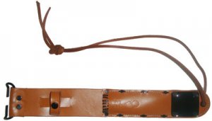 U.S. WWII M6 Leather Scabbard for M3 Trench Knife - Reproduction MLT EHS
