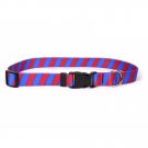 Small Team Spirit Red and Blue Dog Collar