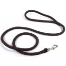 4 foot 3/8" Brown Braided Rope Dog Training Leash