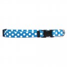 Medium 3/4" Blueberry Polka Dog Collar