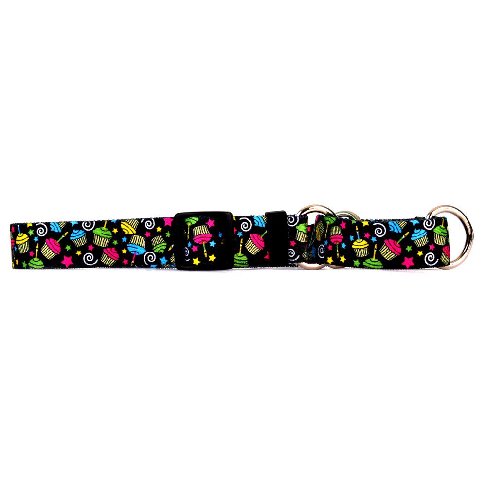 Small Cupcakes Martingale Dog Collar