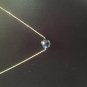 Black Akoya AA+ pendant with 10k solid gold chain