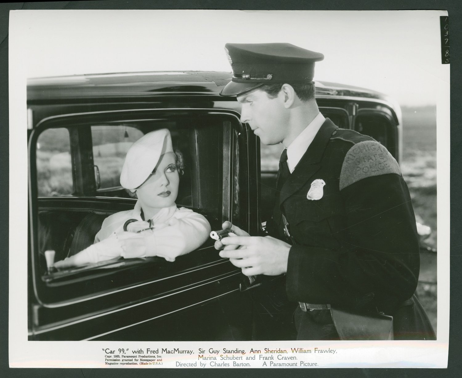 CAR 99 1935 Ann Sheridan