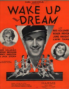 WAKE UP AND DREAM 1934