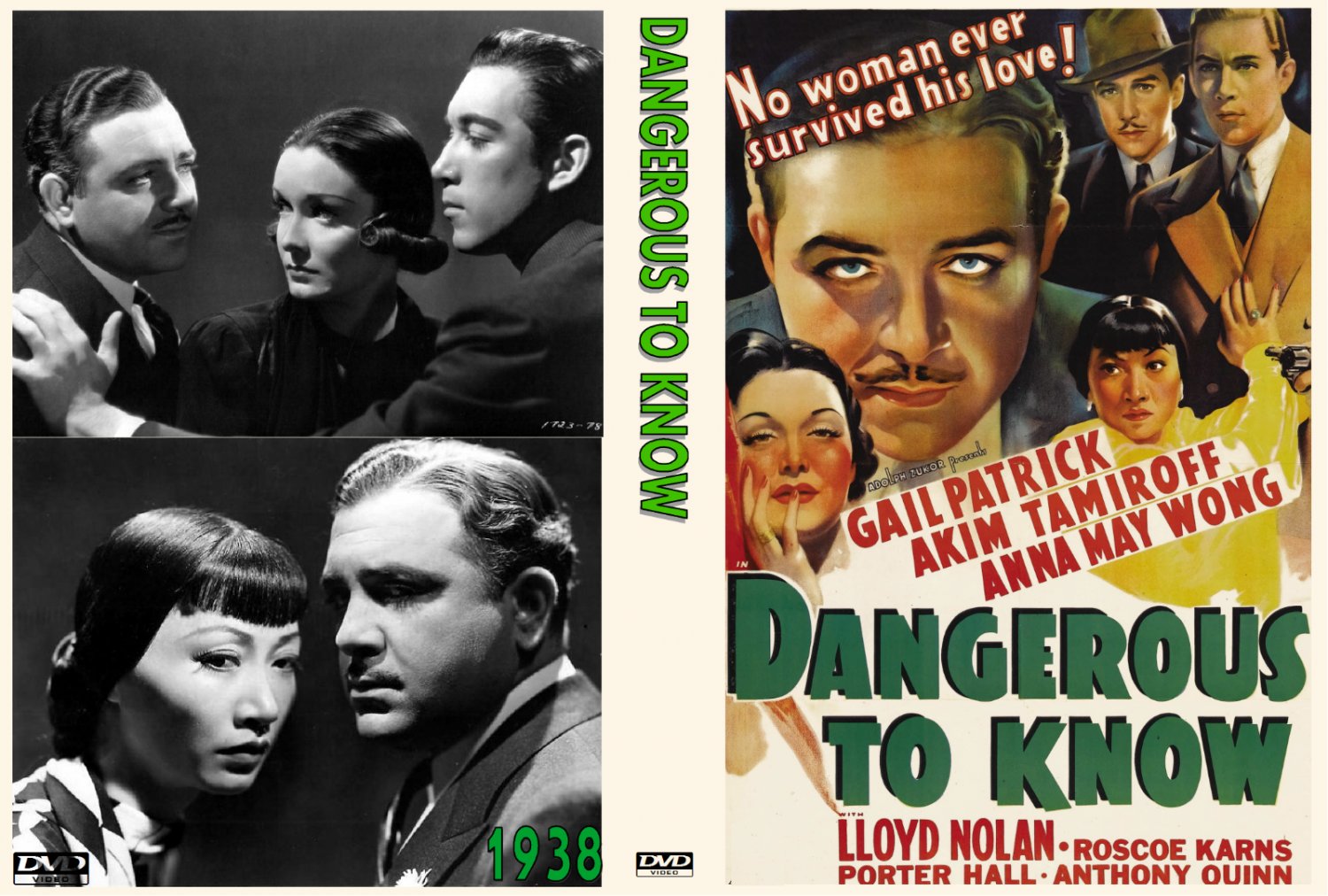 DANGEROUS TO KNOW 1938 Anna May Wong