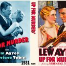 UP FOR MURDER 1931 Genevieve Tobin UP FOR MURDER 1931 Genevieve Tobin