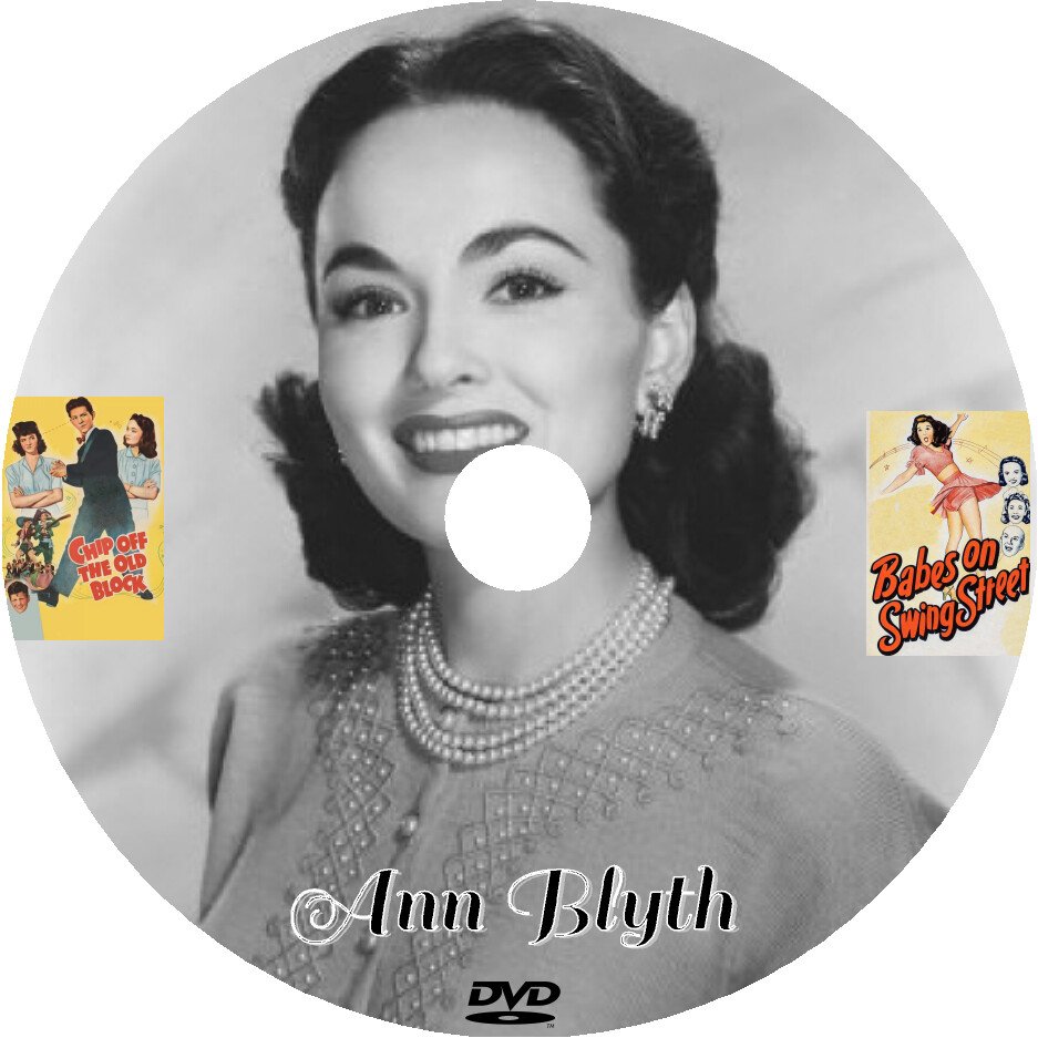 ANN BLYTH DOUBLE FEATURE 1944 Chip off the Old Block/Babes on Swing Street