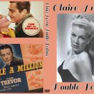 CLAIRE TREVOR DOUBLE FEATURE 1938-1939 Time Out For Romance/I Stole a Million