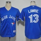 #13 Brett Lawrie Jersey (Blue 2012 Style)