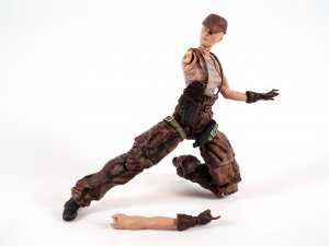 Metal Gear Solid 2 Sons of Liberty: Olga Action Figure 