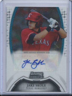2011 Bowman Sterling Prospect Autographs #JK Jake Skole