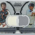 2011 Bowman Sterling Dual Relics #PB Buster Posey/Brandon Belt # 001/196