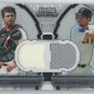 2011 Bowman Sterling Dual Relics #PB Buster Posey/Brandon Belt # 001/196