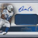 2011 Topps Precision Rookie Jumbo Relic Autographs #RAJRDC Delone Carter