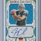 2010 Crown Royale Rookie Die Cut Material Autographs #19 Jimmy Clausen #20/50