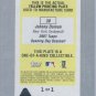 2007 Topps Opening Day Printing Plates Yellow #30 Johnny Damon
