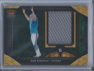 2011 Crown Royale Net Fusion #7 Rob Bironas