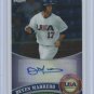 2011 Topps Chrome USA Baseball Autographs #USABB13 Deven Marrero