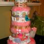 Girly Diaper cake