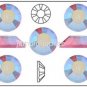 ROSE AB Pink Swarovski Crystal NEW 2058 Flatback Rhinestones 12 pieces 5mm 20ss