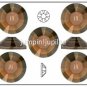 BRONZE SHADE Swarovski 2058 Flatback Rhinestones 16ss