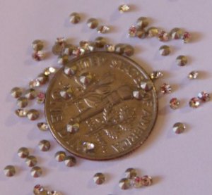 pp12 Chaton Crystal Clear Swarovski 1028 Pointed Point Back 144 pieces 5ss 1.8mm