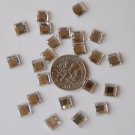 SQUARE Crystal Clear Swarovski Flatback 2400 Rhinestones 144 pcs Factory Pkg 6mm