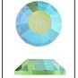 PERIDOT AB Green Swarovski Crystal Flatback Rhinestones 12 pieces 5mm 20ss