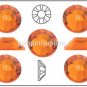 SUN Orange Swarovski NEW 2058 Crystal Flatback Rhinestones 144 pieces 2mm 7ss