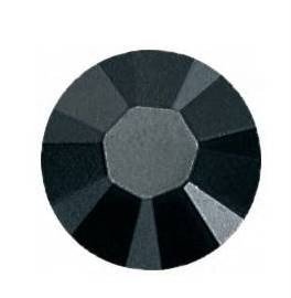 JET HEMATITE 7ss Swarovksi Flatback Rhinestones 144