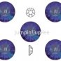 HELIOTROPE Swarovski Rhinestone 2028 Flatback 144 5ss