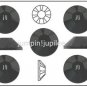 JET BLACK Swarovski Flatback Crystal 2028 Rhinestones 72 pieces 5mm 20ss