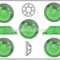 FERN GREEN Swarovski Crystal NEW 2058 Flatback Rhinestones 36 pieces 5mm 20ss