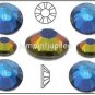 MERIDIAN BLUE Swarovski Crystal 2058 Flatback Rhinestones 144 pieces 5mm 20ss
