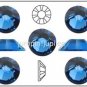 SAPPHIRE BLUE Swarovski New 2058 Flatback Rhinestones 36 pieces 5mm 20ss
