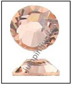 LIGHT PEACH Swarovski Flatback 2028 Crystal Rhinestones 144 pieces 5mm 20ss