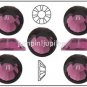 AMETHYST Purple Swarovski NEW 2058 Crystal Flatback Rhinestones 72 pcs 5mm 20ss