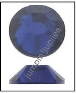 DARK INDIGO Blue Swarovski Flatback 2028 Crystal Rhinestones 72 pieces 5mm 20ss
