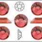 PADPARADSCHA Swarovski Flatback 2028 Crystal Rhinestones 36 pieces 5mm 20ss