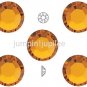 TOPAZ Crystal 12ss Swarovski Rhinestones Flatback 144