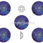 HELIOTROPE Swarovski Crystal 2058 Flatback Rhinestones 144 pieces 4mm 16ss